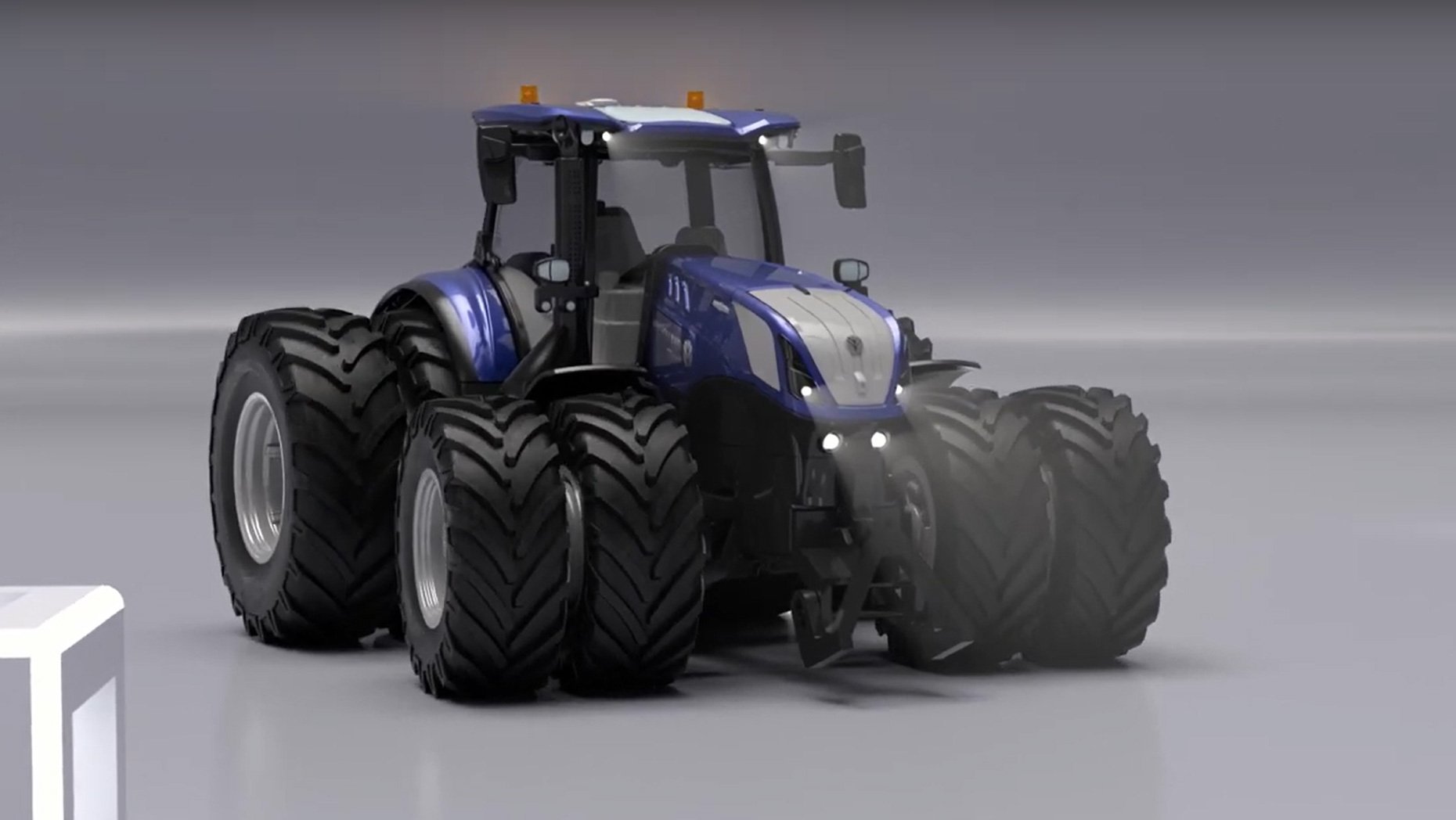 New Holland T7.315 mit Doppelreifung und Bluetooth App-Steuerung