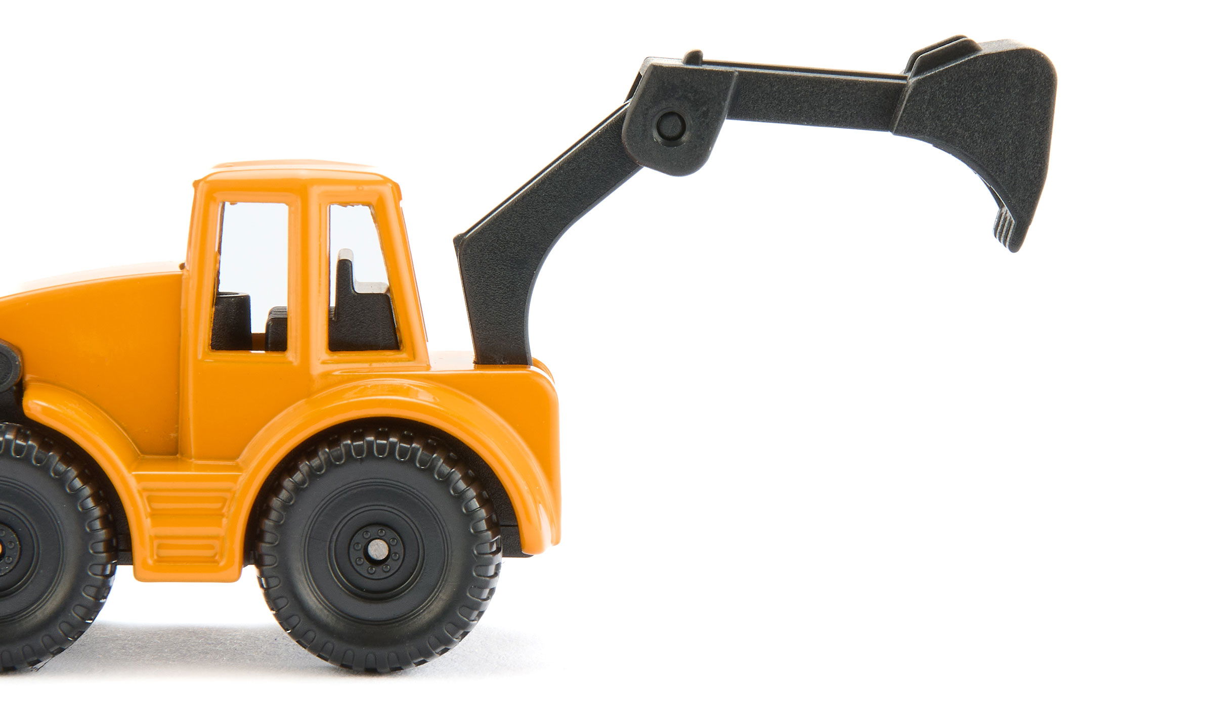 MAN Lkw mit Baggerlader