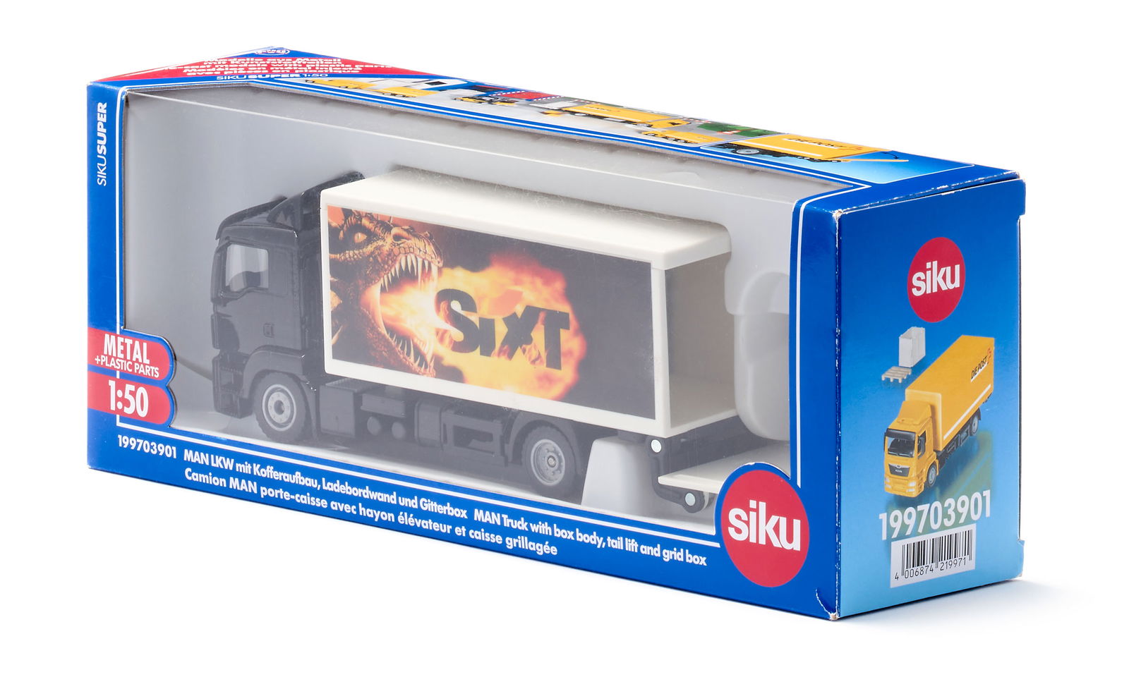 MAN Truck with box body and tail lift | 10199700002