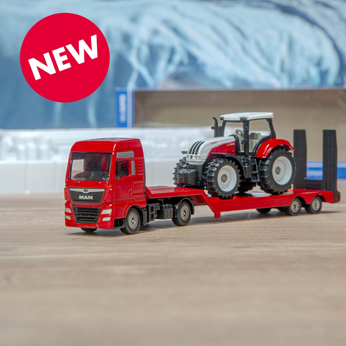 MAN LKW mit Steyr Traktor