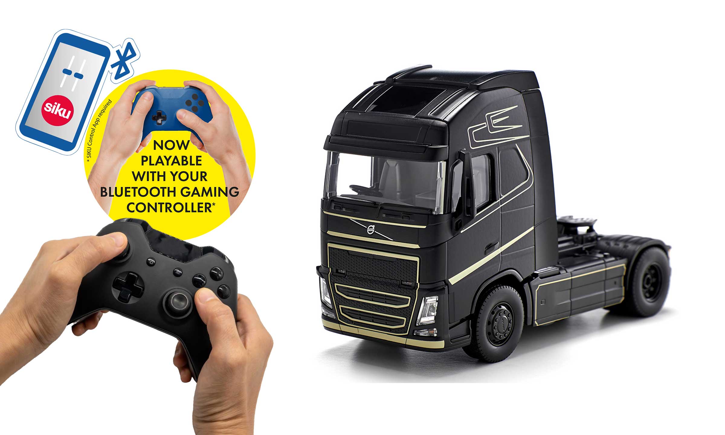 Volvo FH16 with Bluetooth app control