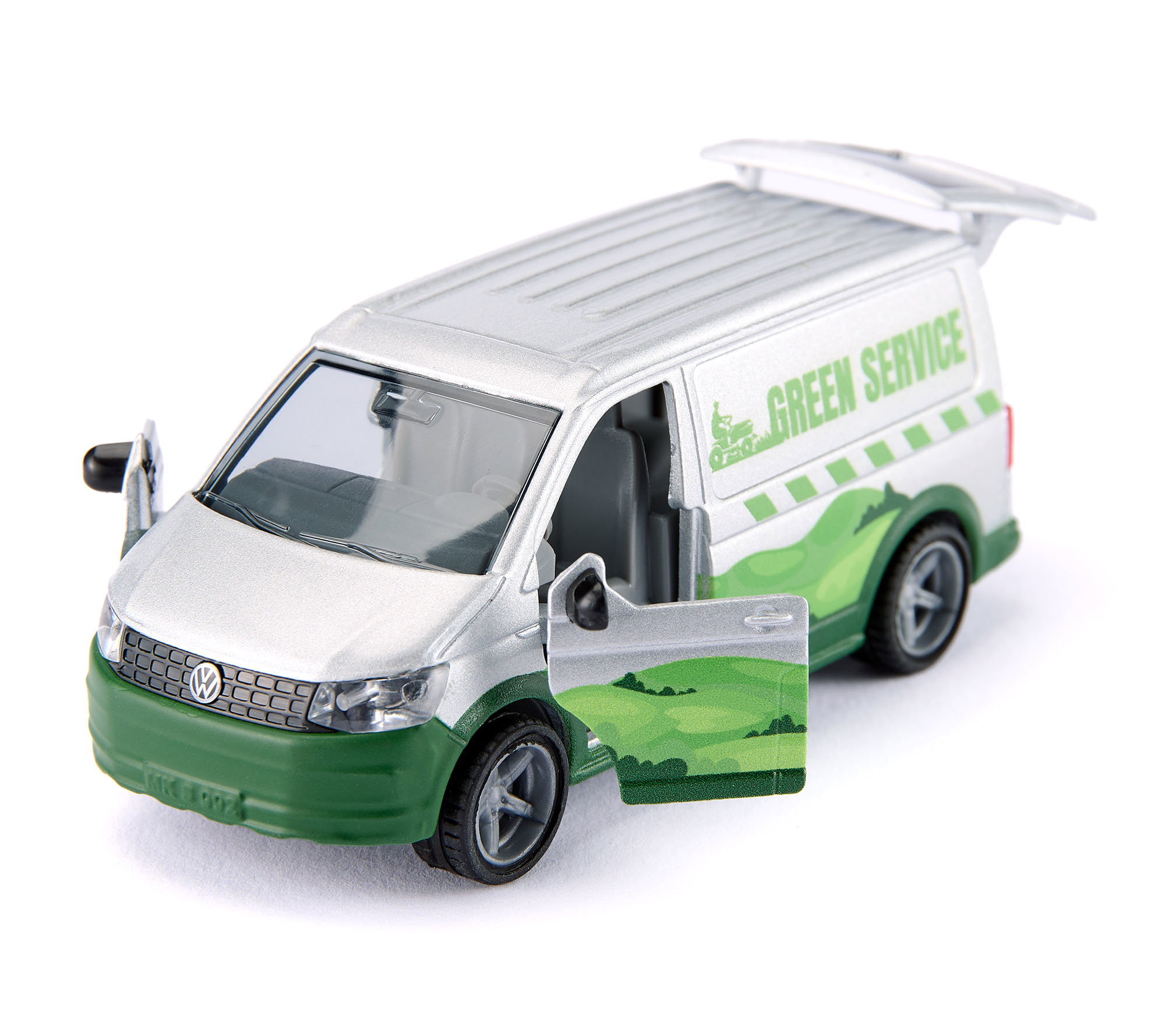 VW T6 mit Rasentraktor