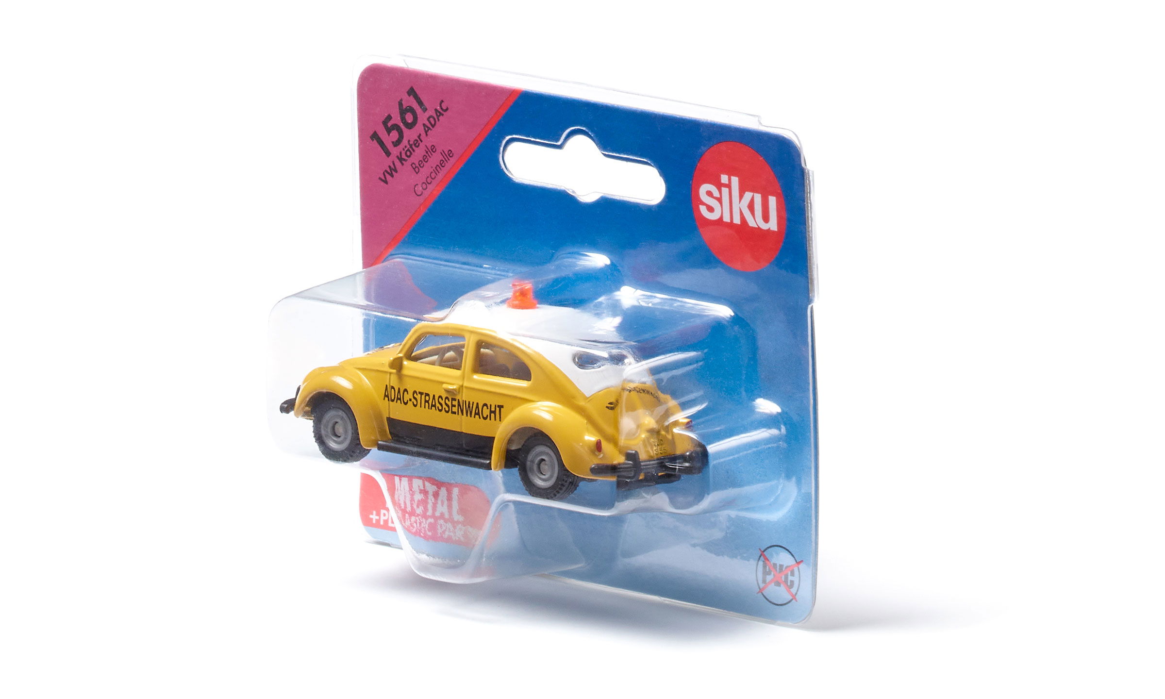 VW Käfer in gelb in siku Verpackung