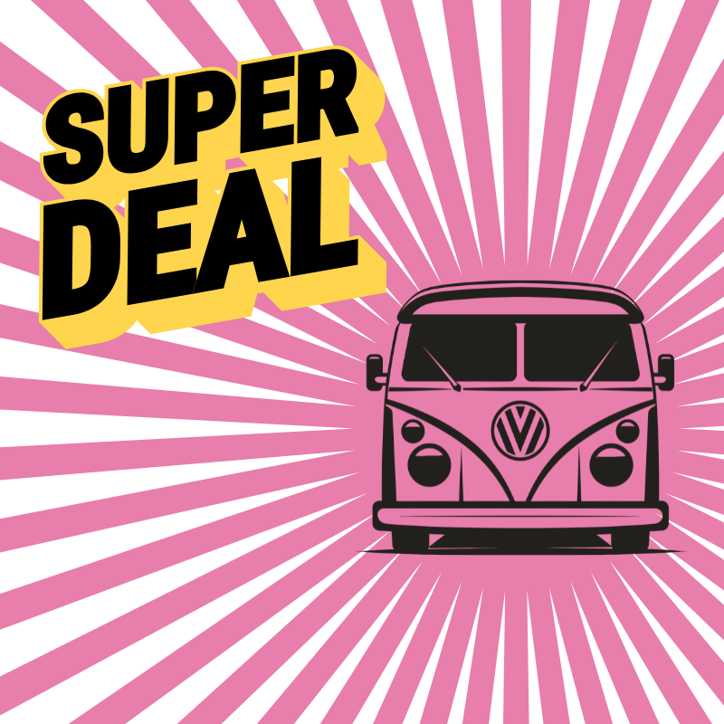 VW T1 Samba <br> 35% gespart