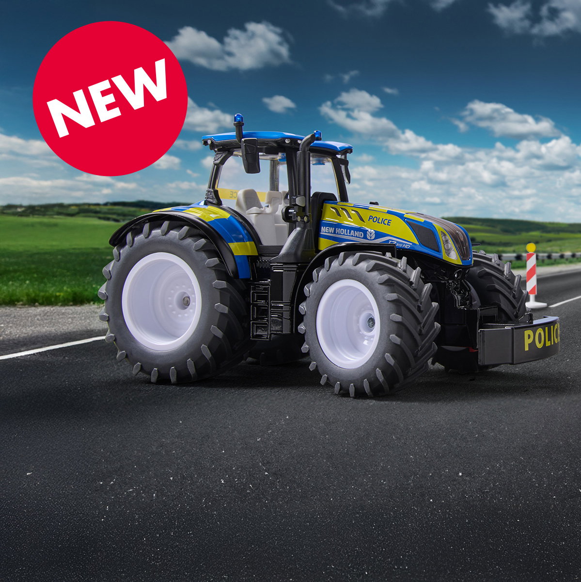 New Holland <br> Polizei-Traktor 