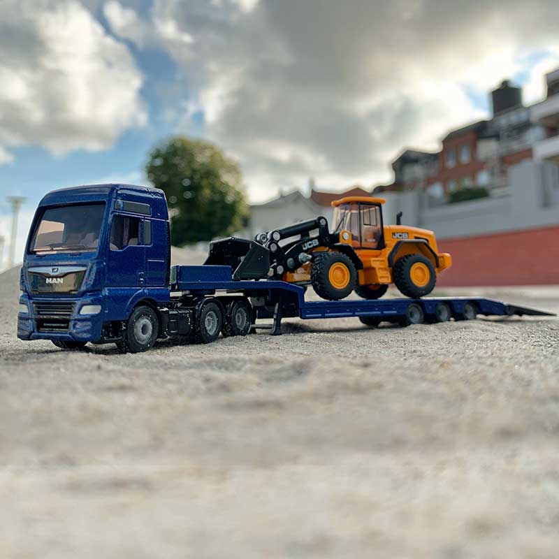 Rc heavy best sale load truck siku