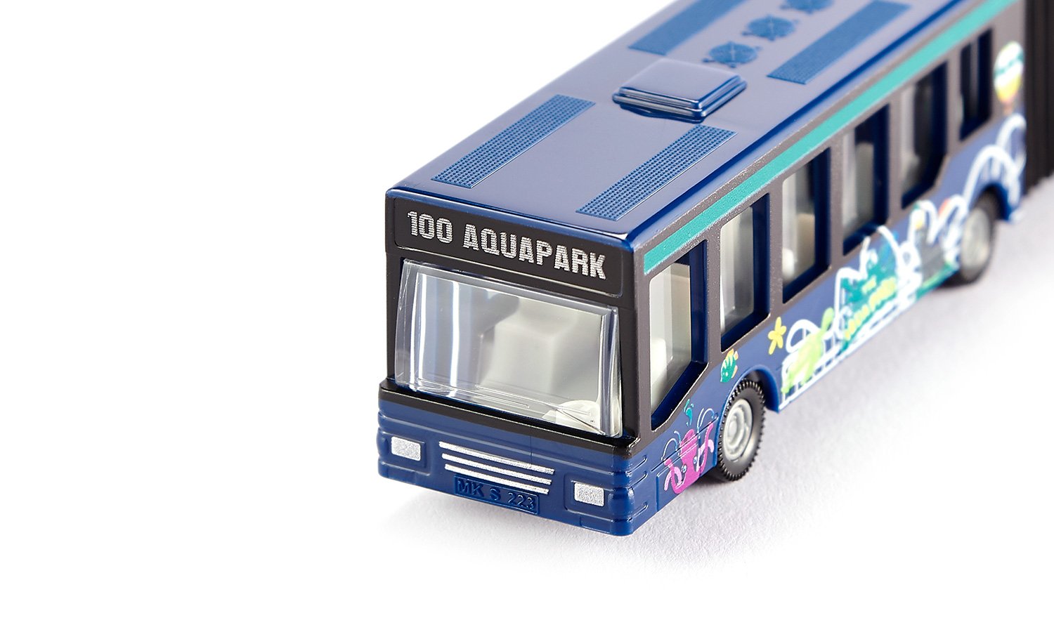 Miniature bus Siku bus a soufflet 1/87 chez 1001hobbies (Réf.1617F)