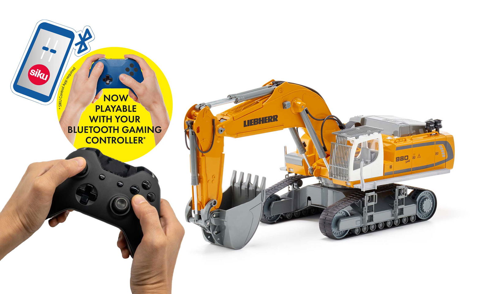 Liebherr R980 SME Crawler excavator with Bluetooth app