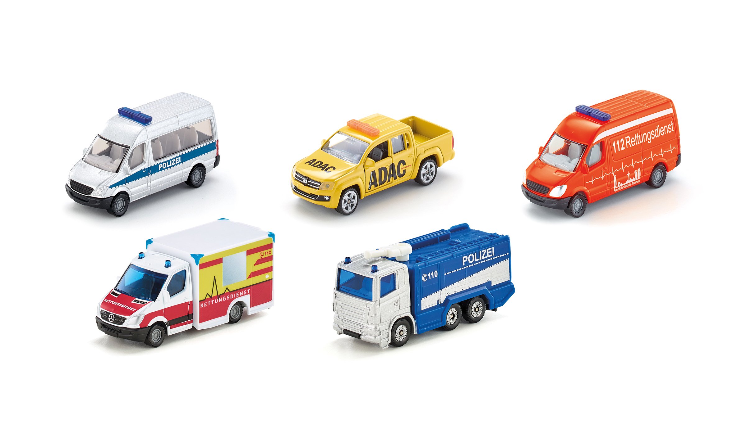 Emergency vehicles set