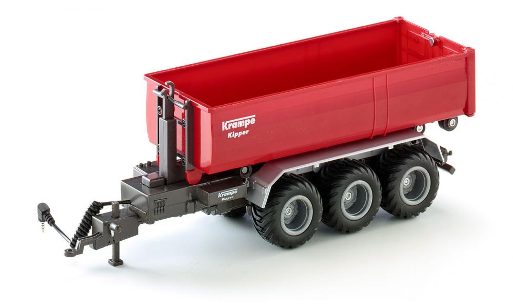 3-axled hooklift trailer