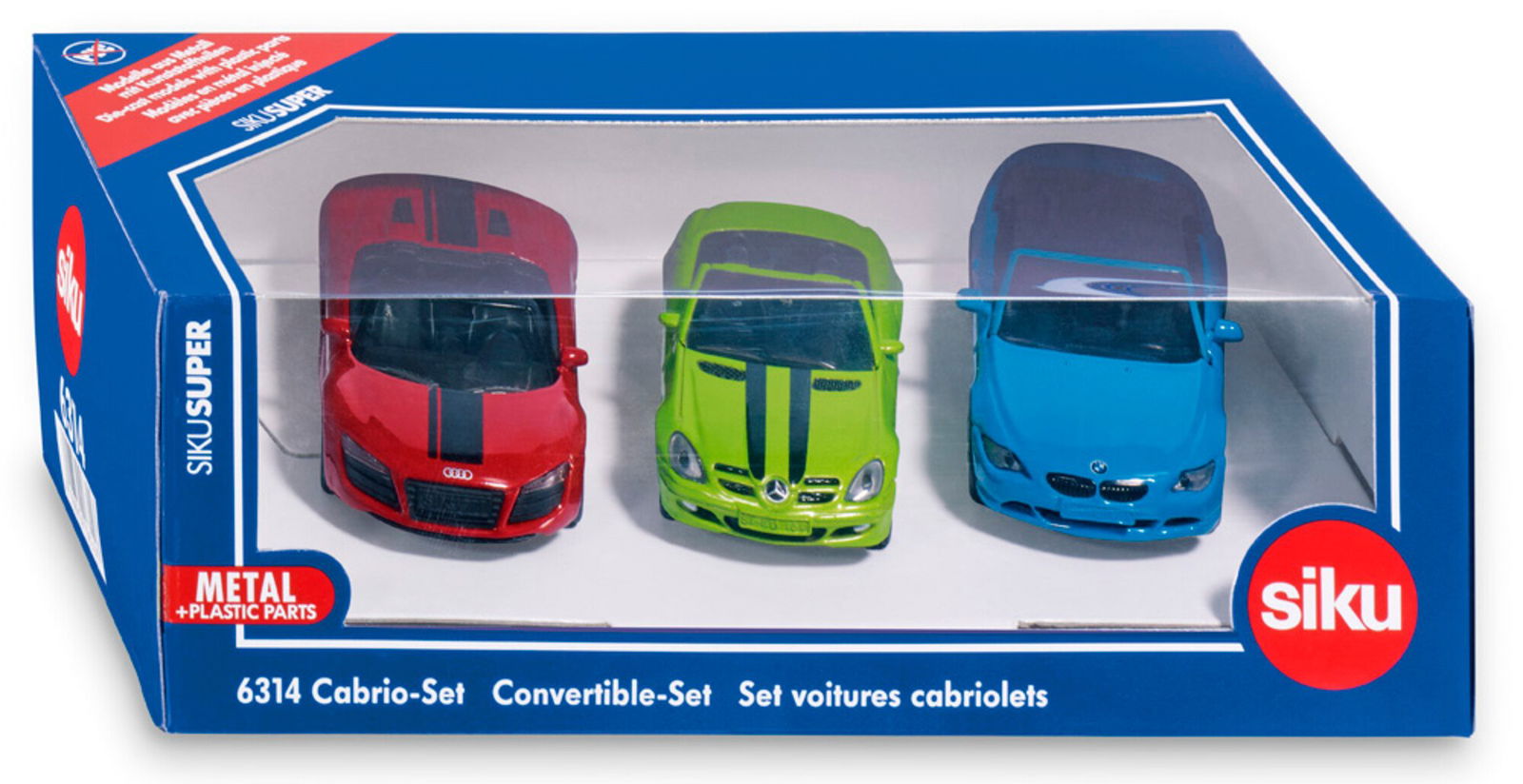 Siku Cabrio Set 10631400000