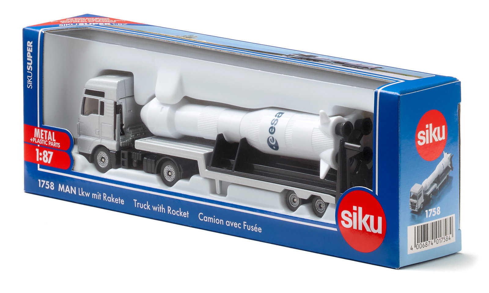 siku MAN truck with rocket | 10175800000