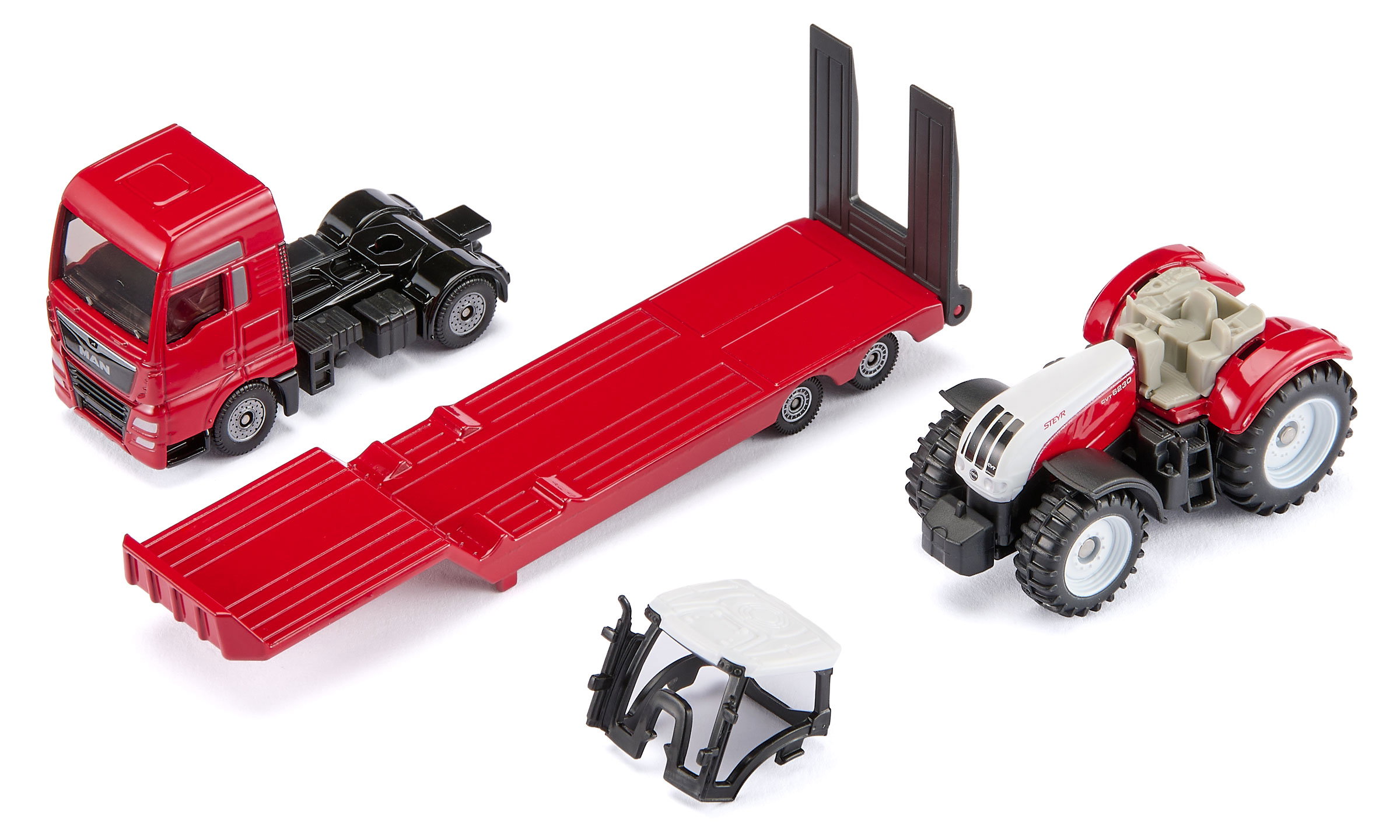 Detailgetreue Umsetzung beider Originalfahrzeuge