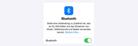 1. Activate Bluetooth