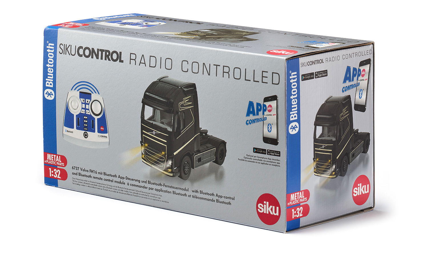 Volvo FH16 z aplikacją Bluetooth i modułem zdalnego sterowania
