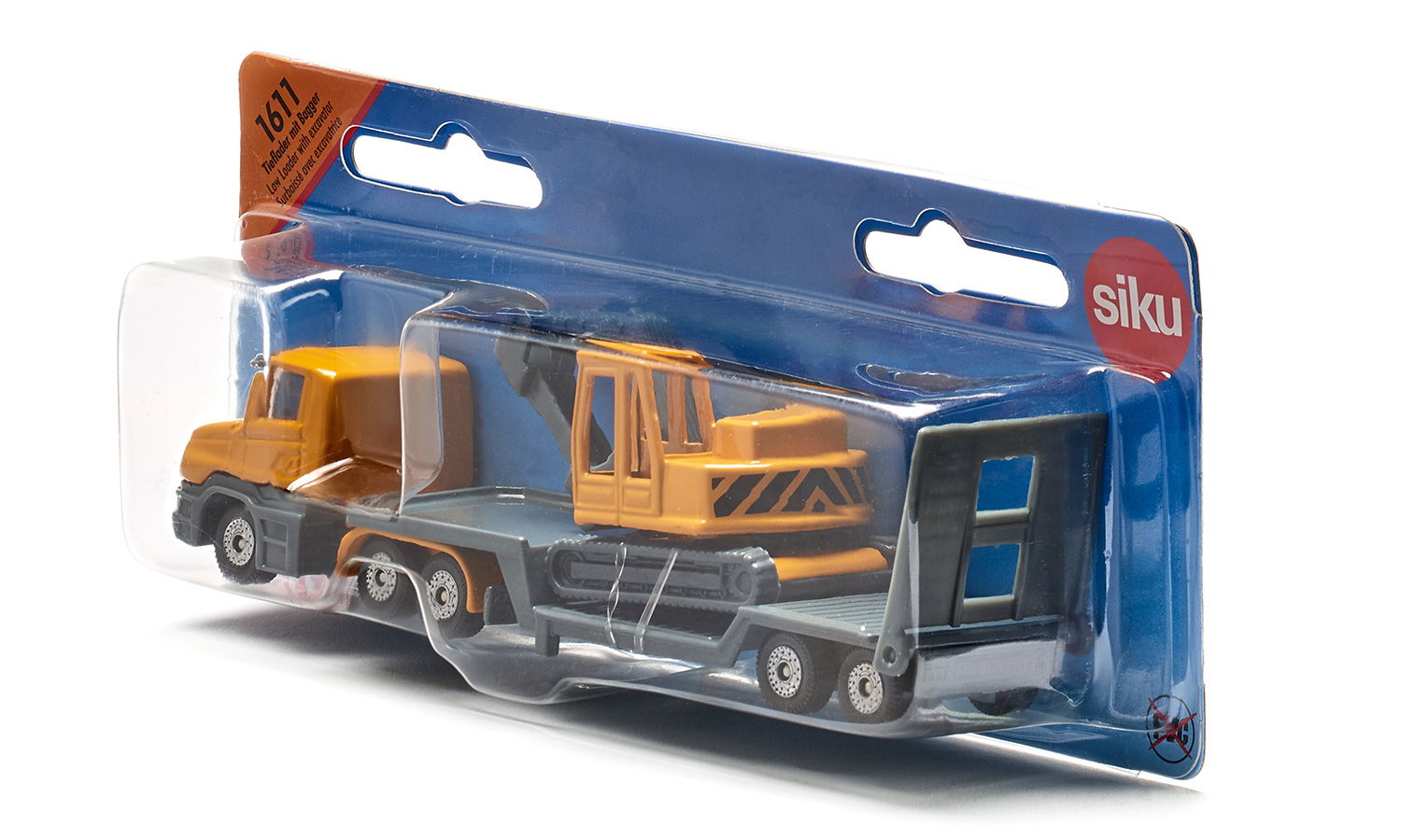 Low loader with excavator | 10161100002