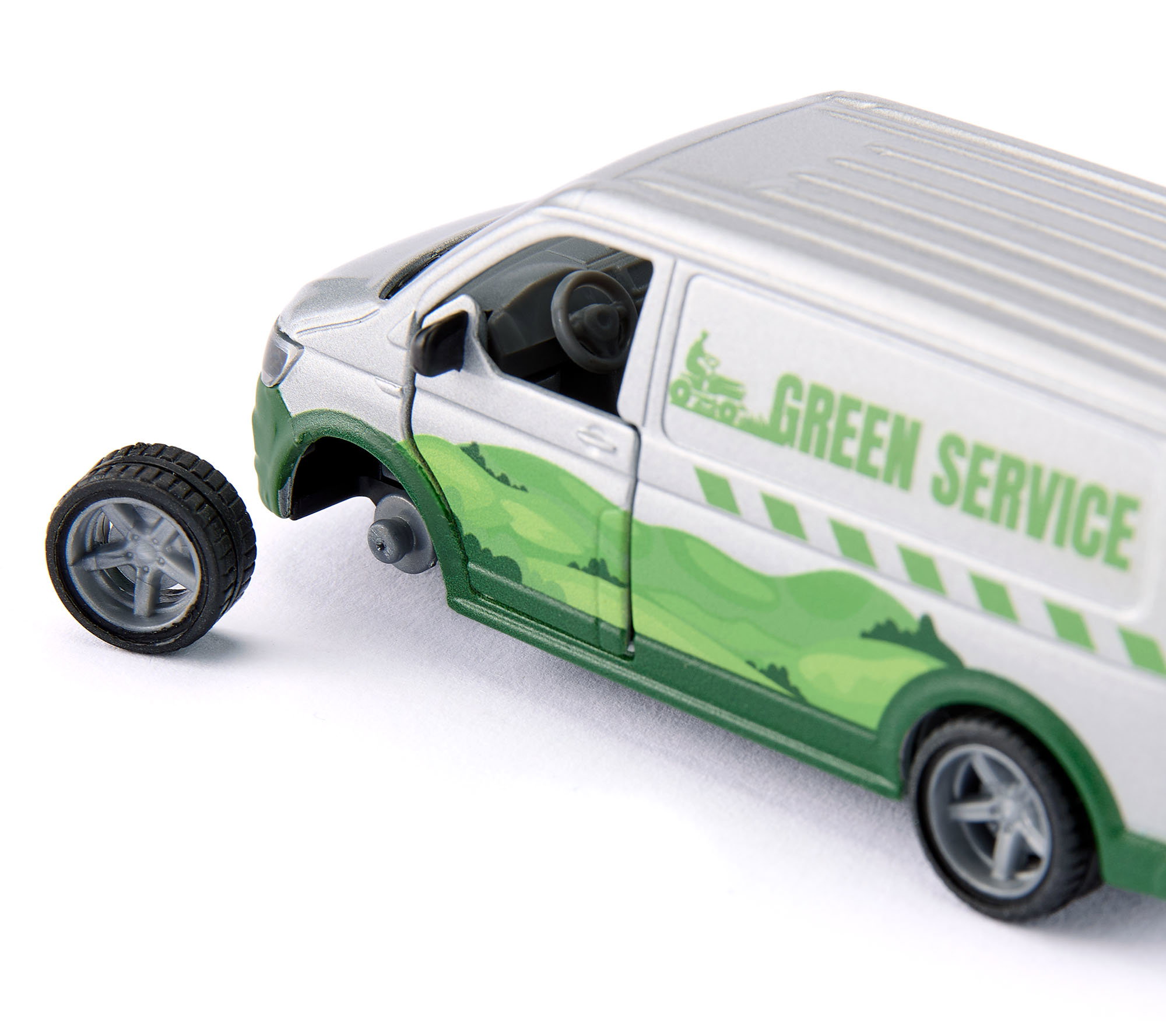 VW T6 mit Rasentraktor