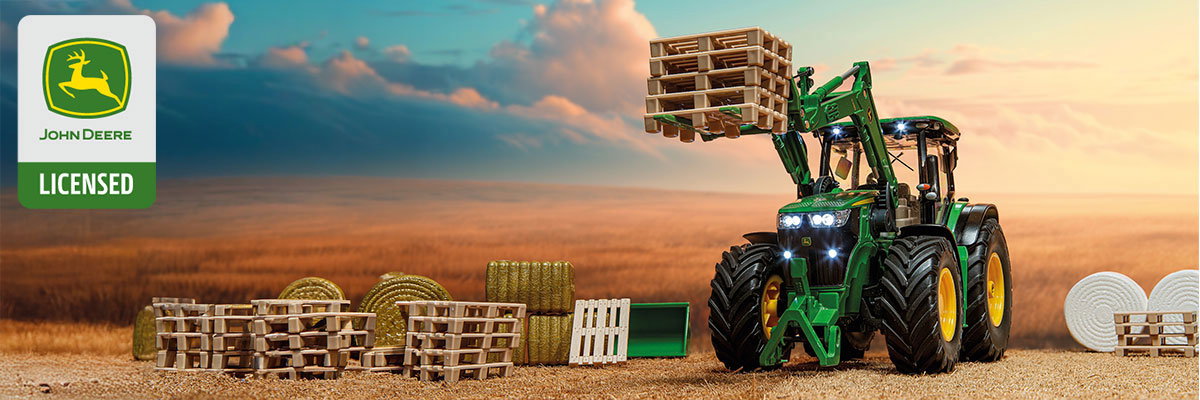 siku John Deere Traktor Modell 1:32 mit Frontlader